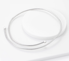 Italian Silver 4-in-1 Convertible Necklace to Bracelet