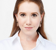 Grace Kelly Simulated Yellow Diamond Convertible Goldtone Earrings