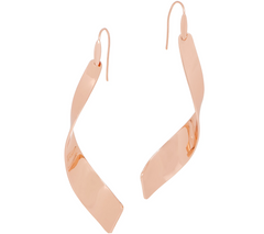 RLM Bronze Twisted Stick Bronze Earrings