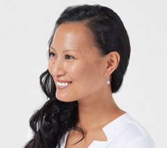 Diamonique Sterling Silver Oval Cut 3-Piece Gift Set, Size 8