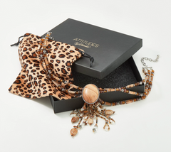 Attitudes by Renee Drama Queen Neutral Tassel Necklace