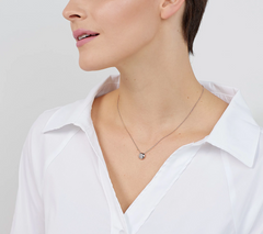 Affinity 14K Goldplated Sterling Silver Diamond Motif Necklace