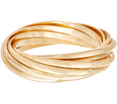 Linea by Louis Dell'Olio Goldtone Rolling Bangle Small