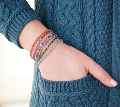 Generation Gems Oval-Cut Fire Opal Tennis Bracelet, 6-3/4"