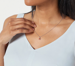 Generation Gems Exotic Oval Fire Opal Pendant Sterling Silver