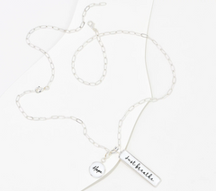 Vintage Sparrow 3-in-1 Convertible Jewelry with 2 Hope Pendants