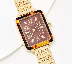 Isaac Mizrahi Live! Bezel Bracelet Watch