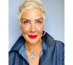 Joan Rivers Toggle Chain Necklace w/ Butterfly Charm