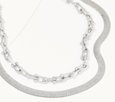 Collar ajustable de múltiples cadenas de Susan Graver