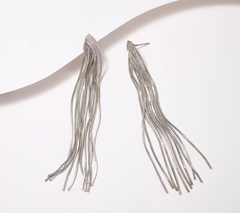 Pendientes de cascada brillante de Susan Graver