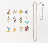 Disney Advent 12 Days of Christmas Charm Bracelet & Necklace Box