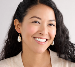 Joan Rivers Goldtone Set of 2 Simulated Baroque Pearl Drop Earrings