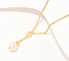 Honora Gold-Over Sterling Silver Sliding Snake Chain 24" Necklace