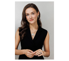 Or Paz Sterling Silver Roman Glass Pendant with Chain