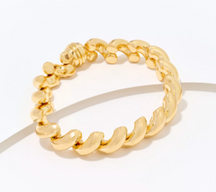 David Markstein Yellow Bronze San Marco Bracelet, Avg
