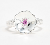 JMH Jewellery Sterling Silver Wild Irish Rose Ring Size 11