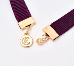 Carla Rockmore Collection The Palm Springs Cabernet Beaded Necklace