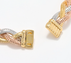 David Markstein Bronze Braided 18" Tubogas Magnetic Necklace