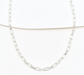 David Markstein Sterling Silver Premiere Luxe 20" Paperclip Necklace