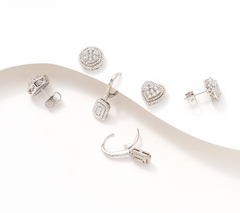 Accents by Affinity Sterling Silver Set-3 Earrings