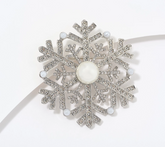 Denim & Co. Choice of Holiday "Snow Lake" Brooch
