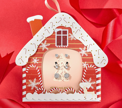Diamonique x Erin Moseley Sterling Silver Set of 3 Holiday Stud Earrings
