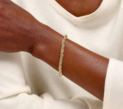David Markstein Bronze Premier Woven Foxtail Bracelet Avg