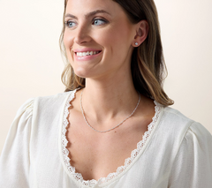 UltraFine 950 Silver Set of 3 Necklaces with Magnet Clasp