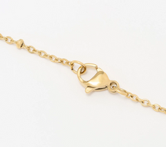 Steel by Diamonique Gold Tone Station Necklace