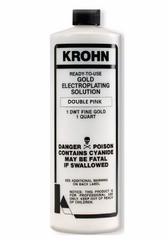 KROHN Gold Plating Solution 24K 18K 14K Rose Green Silver | Jewelry Plating