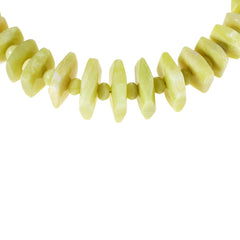 Jay King Sterling Silver Yellow Bauhinia Stone Necklace 19" .925