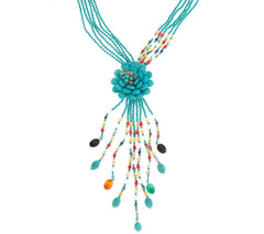 Joan Rivers Turquoise Starlet Style 20" Necklace w/ 3" Extender