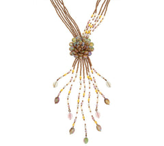 Joan Rivers Brown Starlet Style 20" Necklace w/ 3" Extender