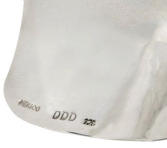 Dominique Dinouart Sterling Silver Blue Topaz Bold Cuff Bracelet 6-3/4"