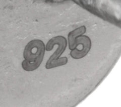 Mirell Titanium Cable & Sterling 1-1/2" Hoop Earrings