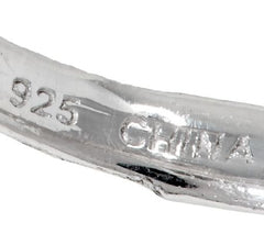 Mary Esses Sterling Silver Petite Knot Ring, Size 9