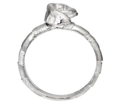 Mary Esses Sterling Silver Petite Knot Ring, Size 9