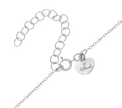 Hallmark Sterling Silver Snowflake Pin Pendant w/Chain