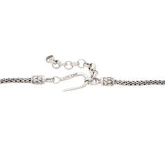 EXEX by Claudia Agudelo Sterling Silver Doublet Necklace 18"