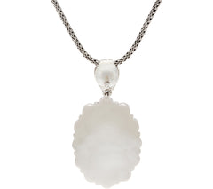 EXEX by Claudia Agudelo Sterling Silver Doublet Necklace 18"