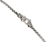 JAI Sterling Silver 2.7mm Box Chain Bracelet, X-Small