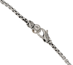 JAI Sterling Silver 2.7mm Box Chain Bracelet, X-Small
