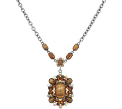 LOGO Links by Lori Goldstein Juliet Multicolor Pendant Necklace, 16"