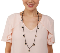 LOGO Links by Lori Goldstein Coin Station Necklace, 35"