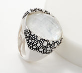 Michael Dawkins Sterling Silver Starry Night Triplet Ring, Size 7