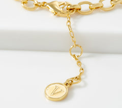 Vince Camuto Goldtone Simulated Gemstone Necklace, 32"