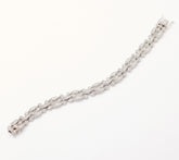 Fado Sterling Silver Salmon of Knowledge Bracelet, Avg 7-1/4"