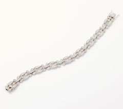 Fado Sterling Silver Salmon of Knowledge Bracelet, Avg 7-1/4"