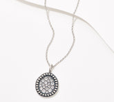 Or Paz Sterling Karma Collection  White Topaz Necklace, 18"