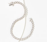 Affinity Diamonds 1 cttw Tennis Bracelet Sterling Silver, 8" Fit